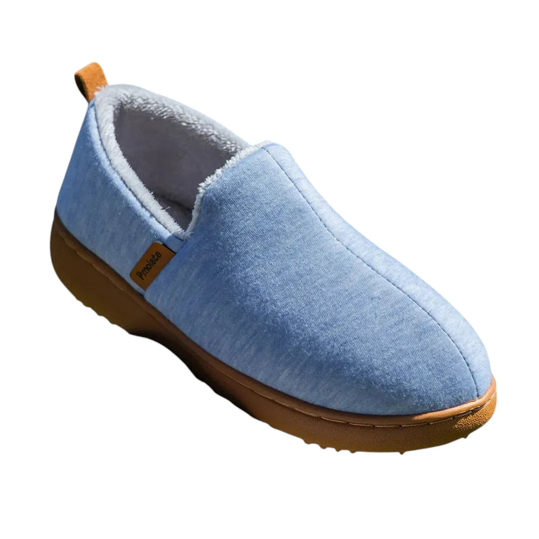 Verena | Damen warme Hauseschuhe mit rutschfester Sohle und Plüschfutter