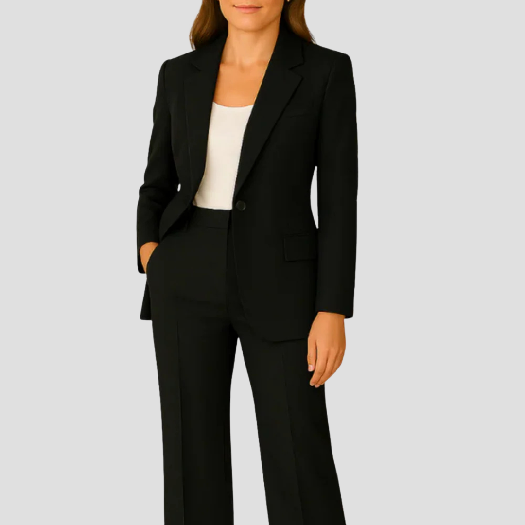 Henriette | Formal women's suit with long blazer and trousers | Modern