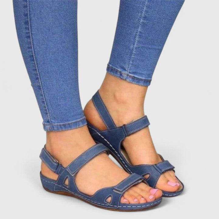 Emilia | Women's orthopedic sandals with ankle strap and comfort
