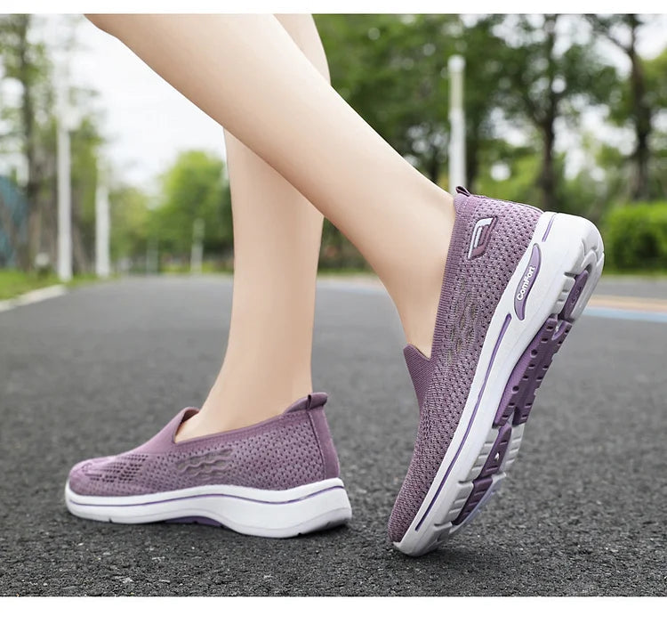 Zefira | Sneakers ortopediche slip-on da donna con suola ammortizzata