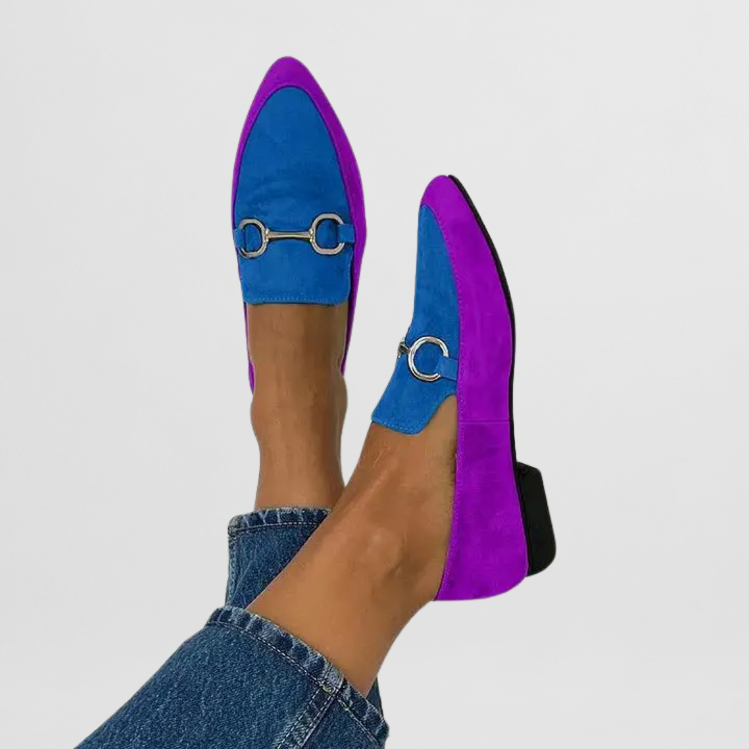 Heike | Damen Loafer mit spitzer Form und Schnalle