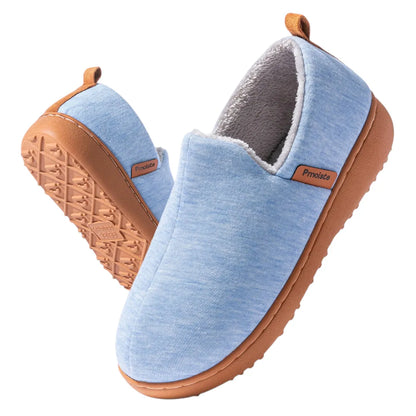 Verena | Damen warme Hauseschuhe mit rutschfester Sohle und Plüschfutter