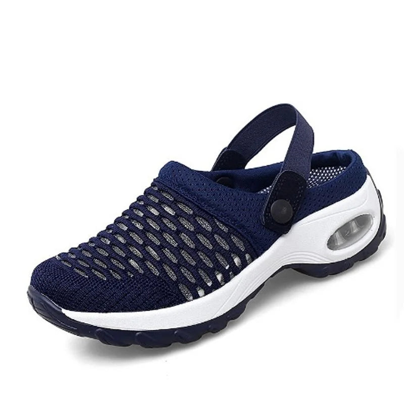 Carina | Orthopedic clogs with air cushion and adjustable strap