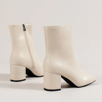 Anita | Damen elegante comfortabele Stiefeletten mit Absatz