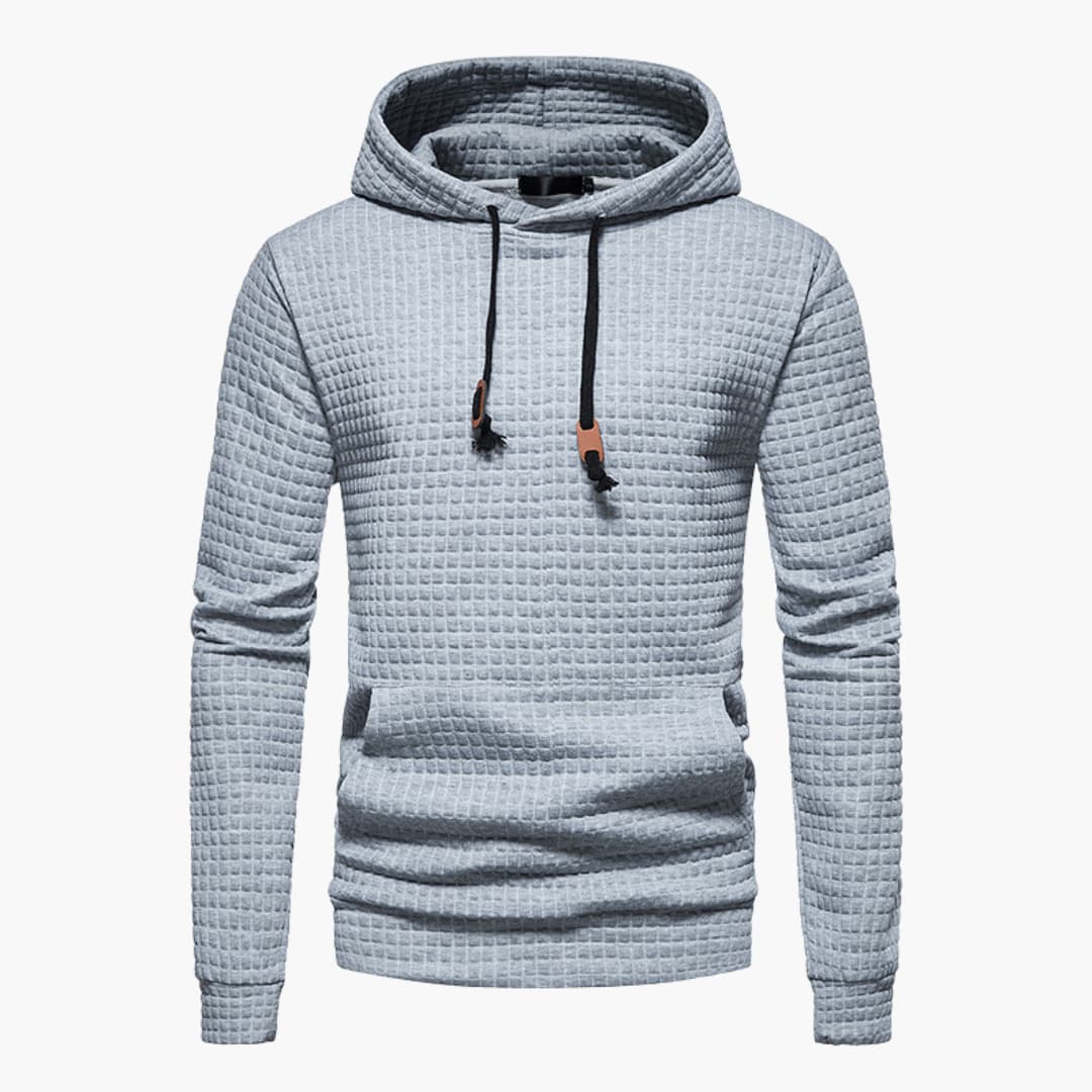 Marco | Herren bequemer Kapuzenpullover mit strukturierter Optik
