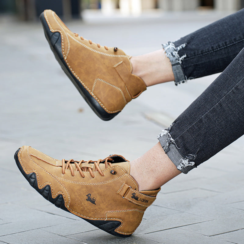 Rico | wasserdichte Barfußschuhe mit Knöchelschutz und Schnürung