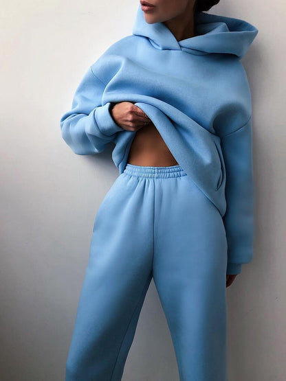 Nina | Zweiteiliges Freizeit-Set mit Kapuzenoberteil und Hose