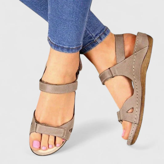 Emilia | Women's orthopedic sandals with ankle strap and comfort