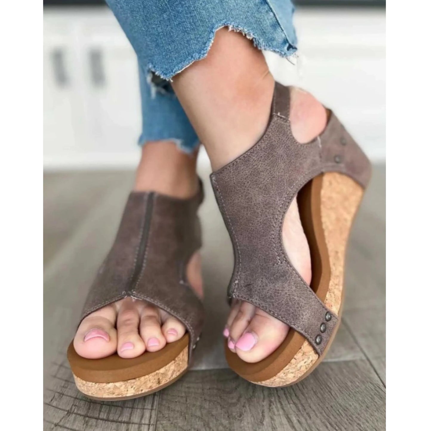 Alessa | Women's Heeled Sandals with Ergonomic Sole