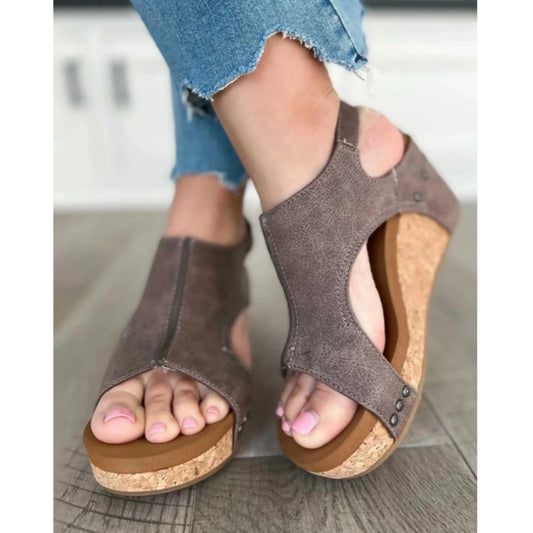 Alessa | Women's Heeled Sandals with Ergonomic Sole