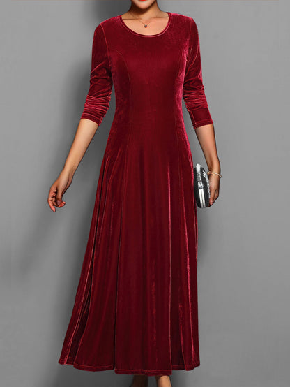 Sabine | Formelles Damen-Partykleid mit langen Ärmeln