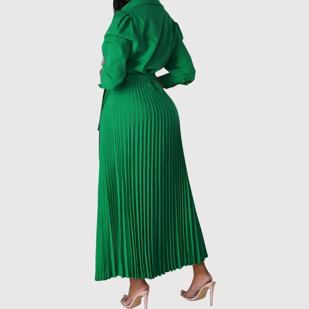 Linas | Weiches Midikleid mit Falten