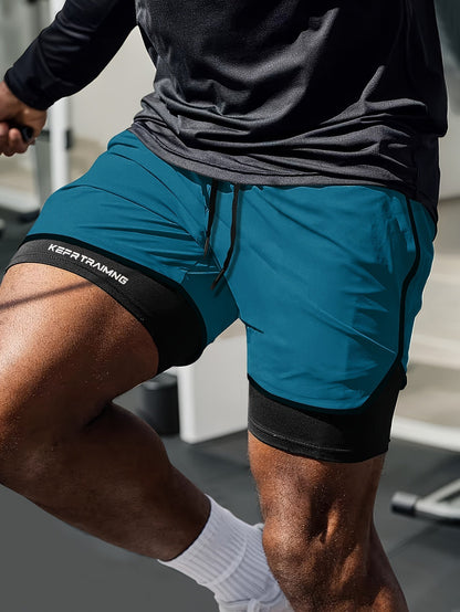 Dominik | Herren atmungsaktive kurze Trainingsshort