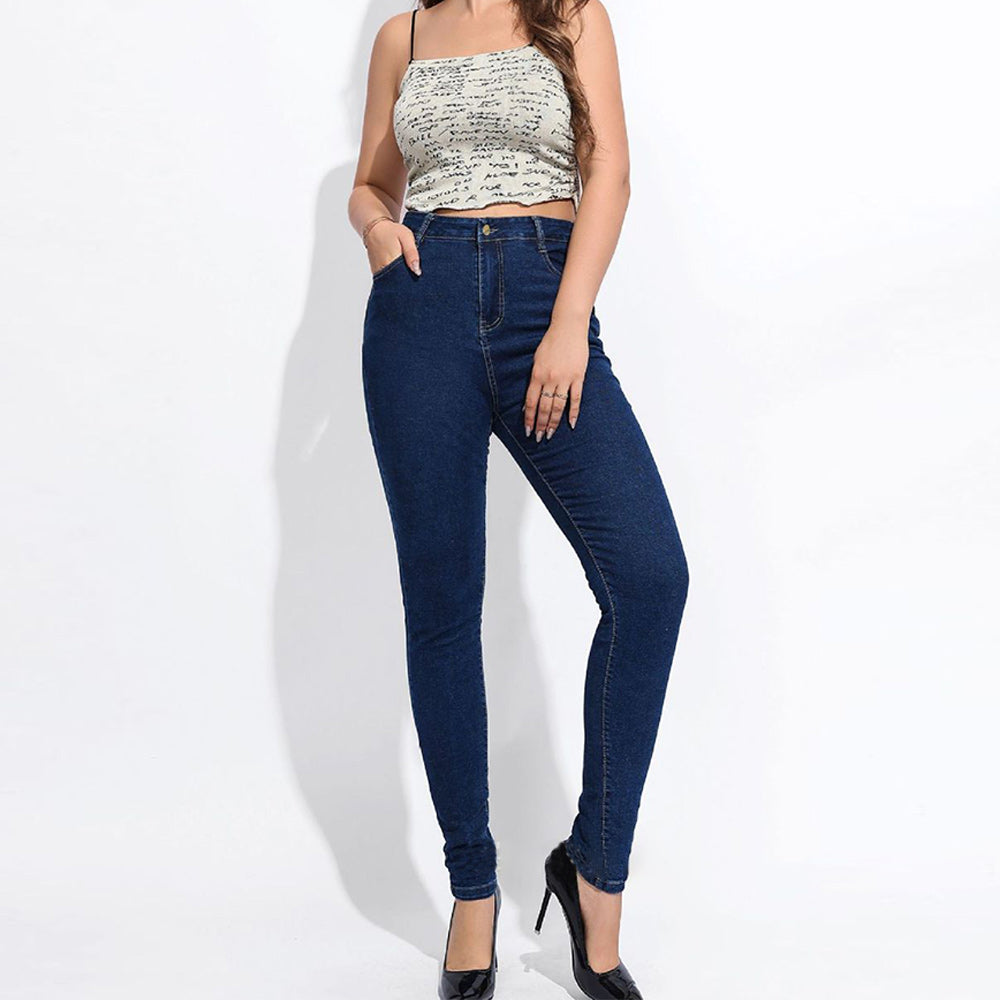 Sarah | Hochelastische Jeans mit hoher Taille