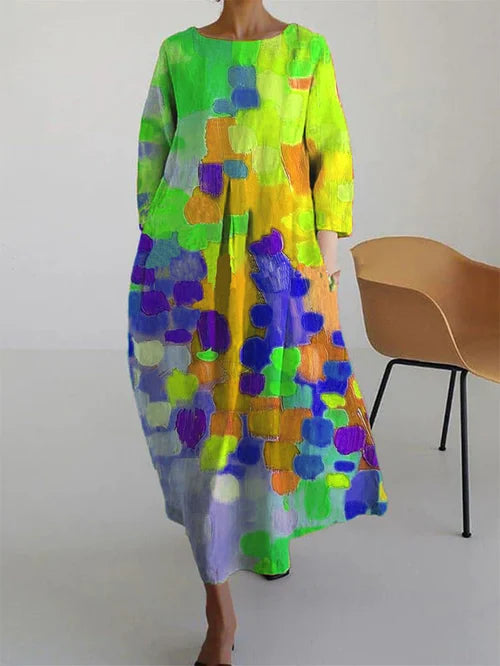 Annelie Robe Fleurie – Leichtes Sommerkleid aus Baumwolle