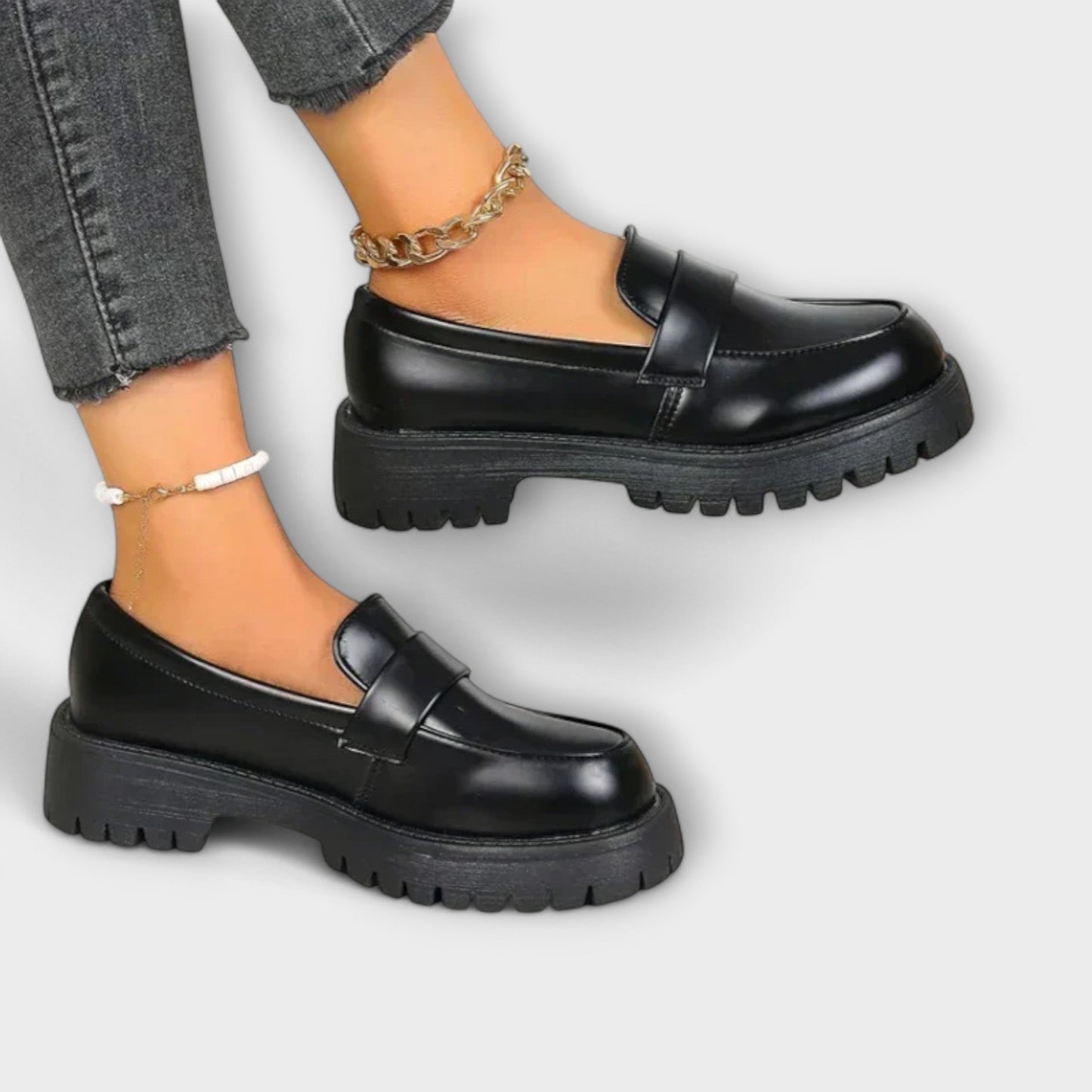 Pamina | Women's Orthopedic Slip-On Loafers with Thick Soles