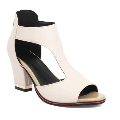 Nina | Orthopädische Sandalen mit Blockabsatz