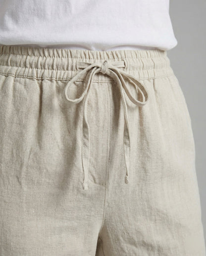 Polina | Women's trousers with elasticated waistband and drawstring | Relaxed fit