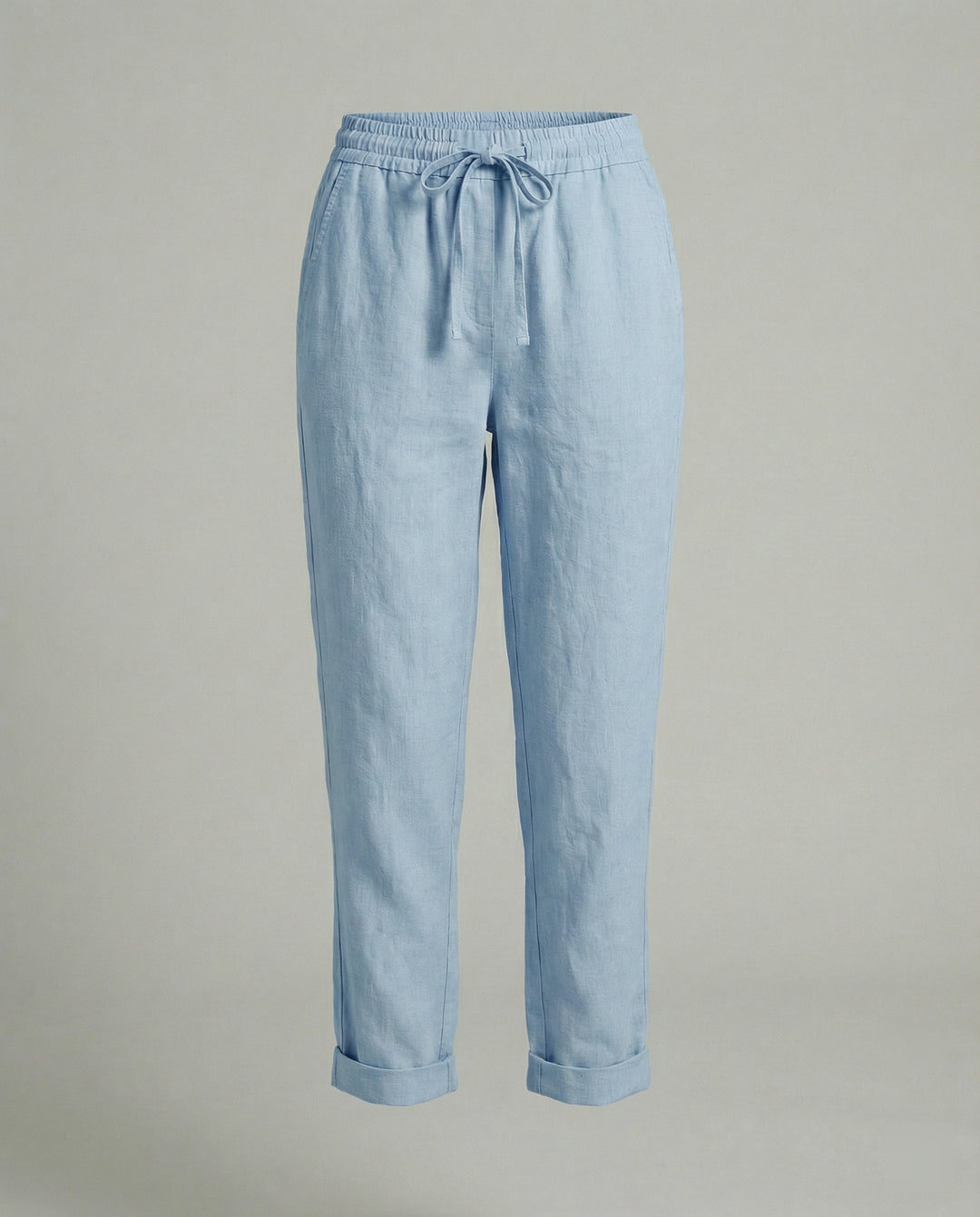 Polina | Women's trousers with elasticated waistband and drawstring | Relaxed fit