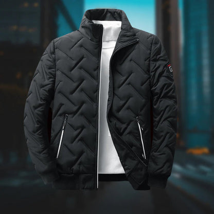 Kaspar | Herren Steppjacke mit Stehkragen