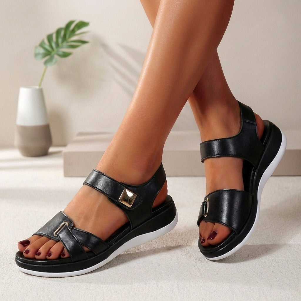 Felina | Orthopedic Women's Platform Sandals with Adjustable Straps