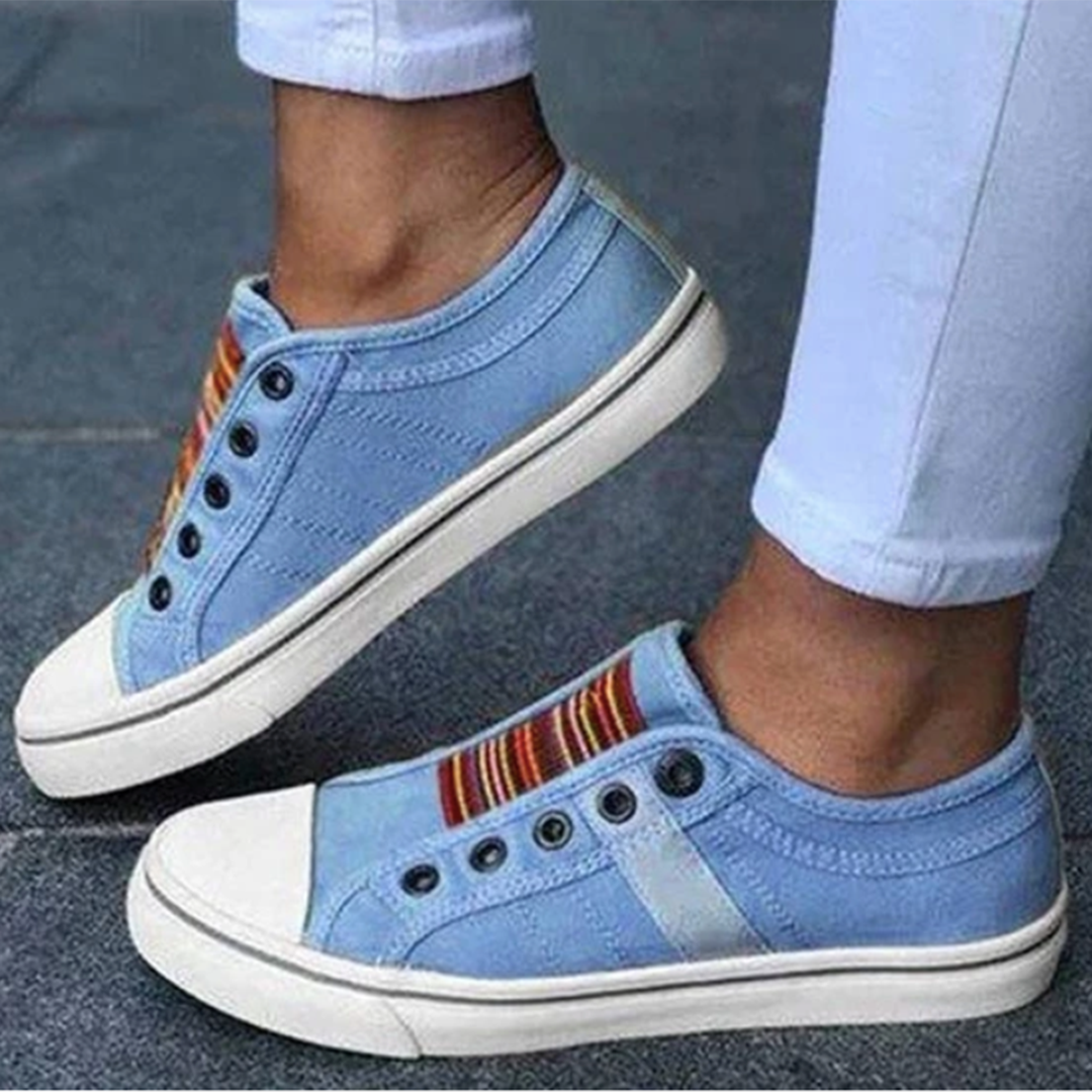 Tilda | Sneakers classiche da donna con cuciture a contrasto | Moderne