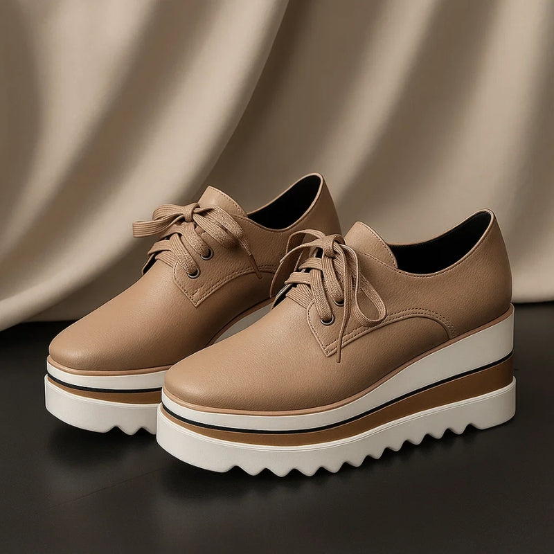 Birgit | Orthopedic sneakers with a modern platform sole
