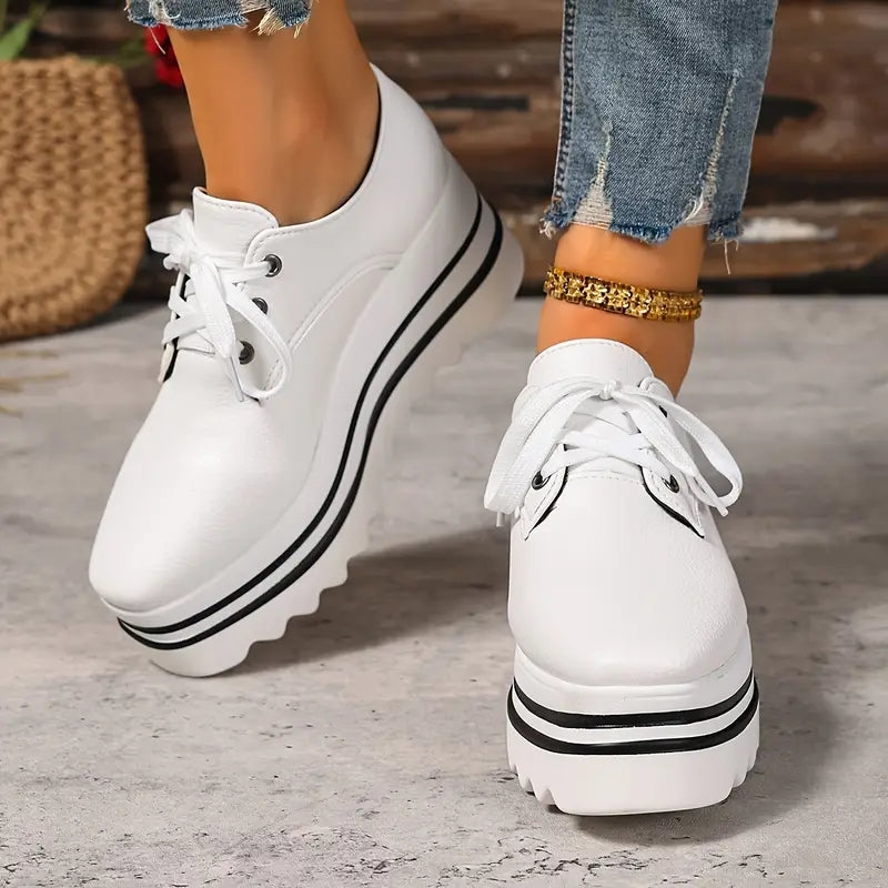 Birgit | Orthopedic sneakers with a modern platform sole