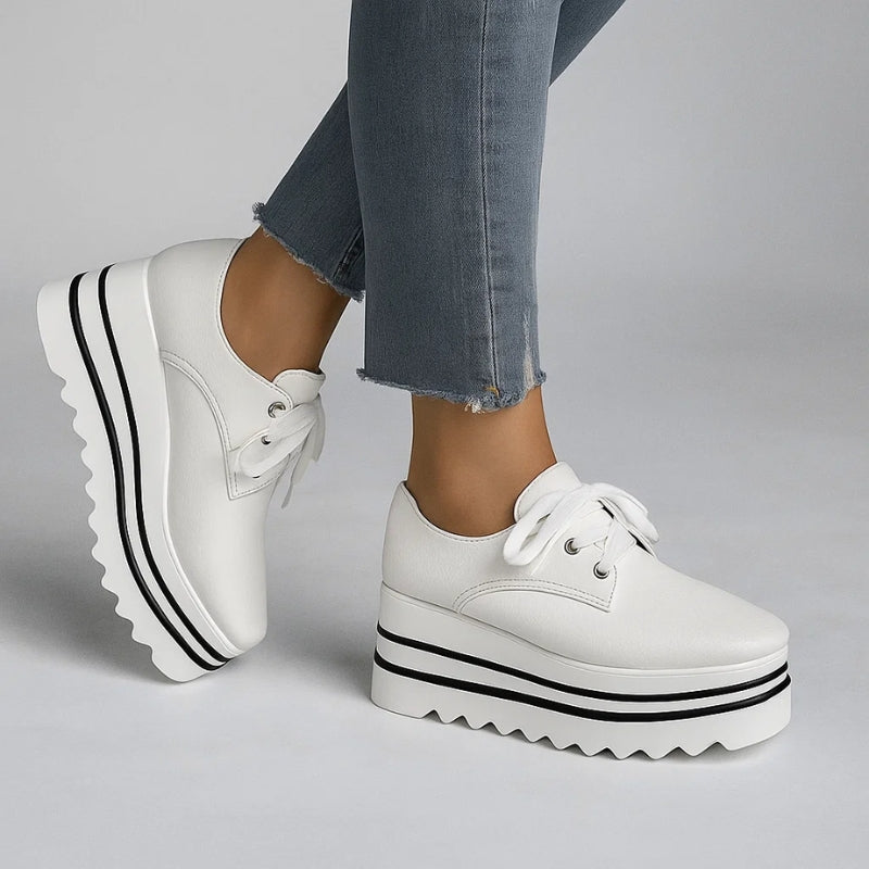 Birgit | Orthopedic sneakers with a modern platform sole