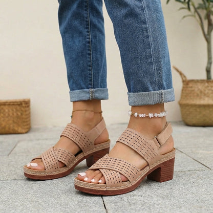 Ariane | Orthopedic Women's Platform Sandals with Comfort Sole
