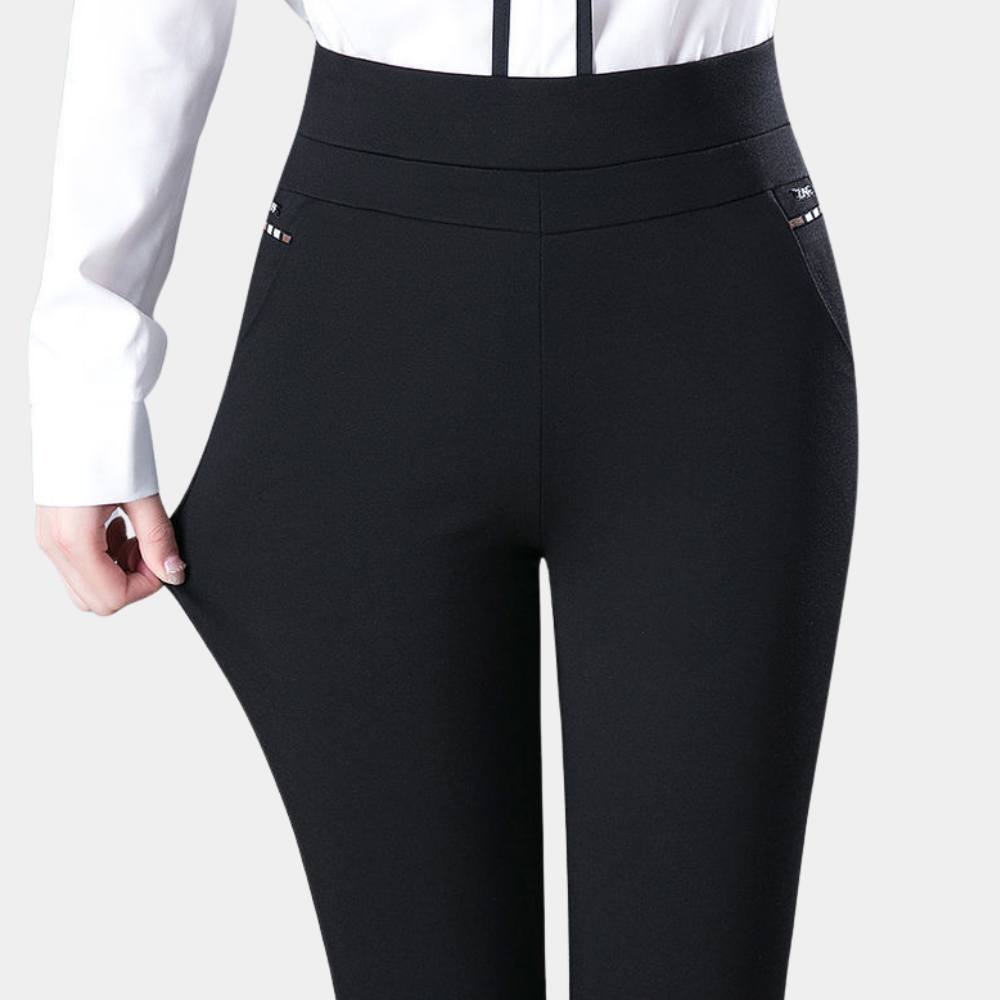 Pia | elastische Leggings mit hohem Bund