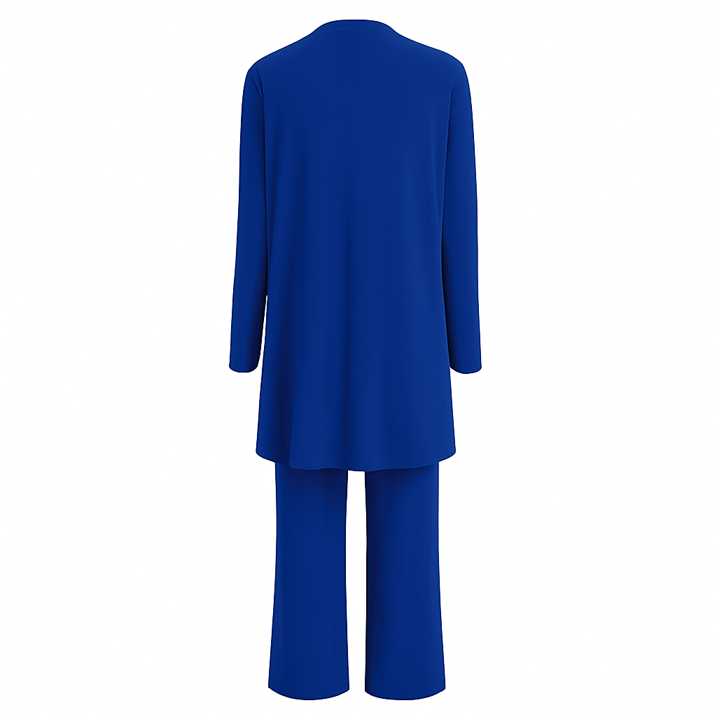 Alvara | Dreiteiliges Set mit Cardigan, Oberteil und Gerader Hose