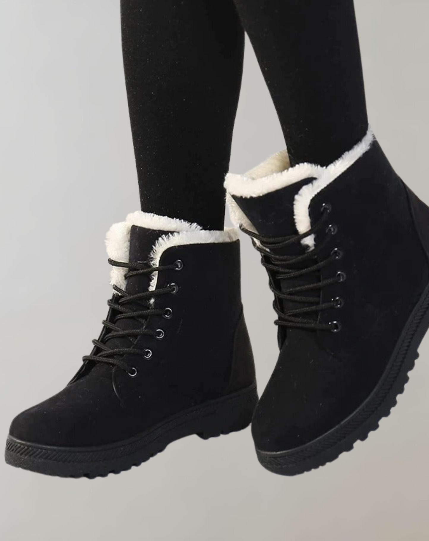 Joëlle | Stiefeletten mit Schnürung und warmem Futter