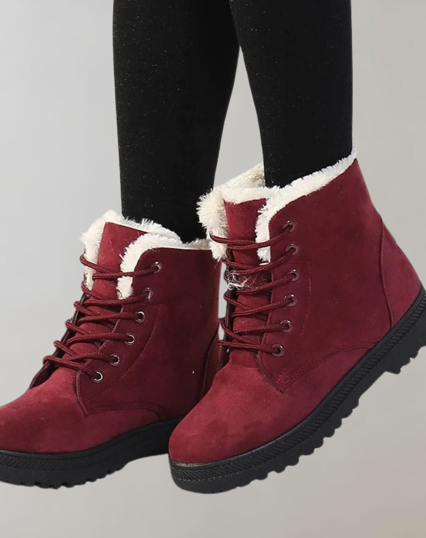Joëlle | Stiefeletten mit Schnürung und warmem Futter