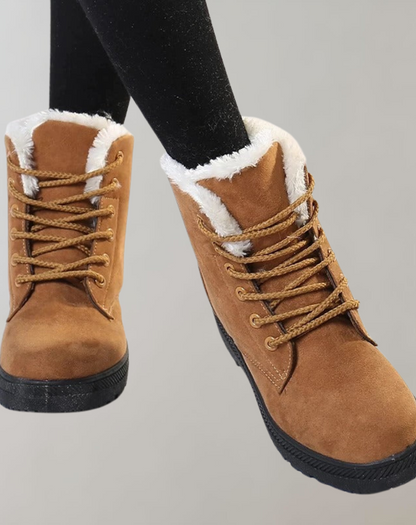 Joëlle | Stiefeletten mit Schnürung und warmem Futter