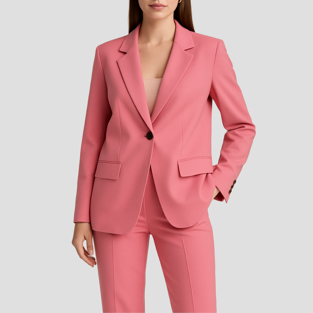 Henriette | Formal women's suit with long blazer and trousers | Modern