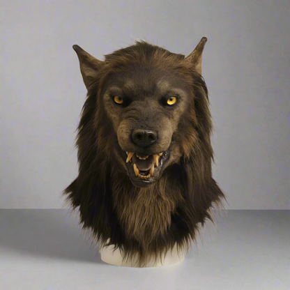 Severus | Realistische Werwolf Latexmaske für Halloween