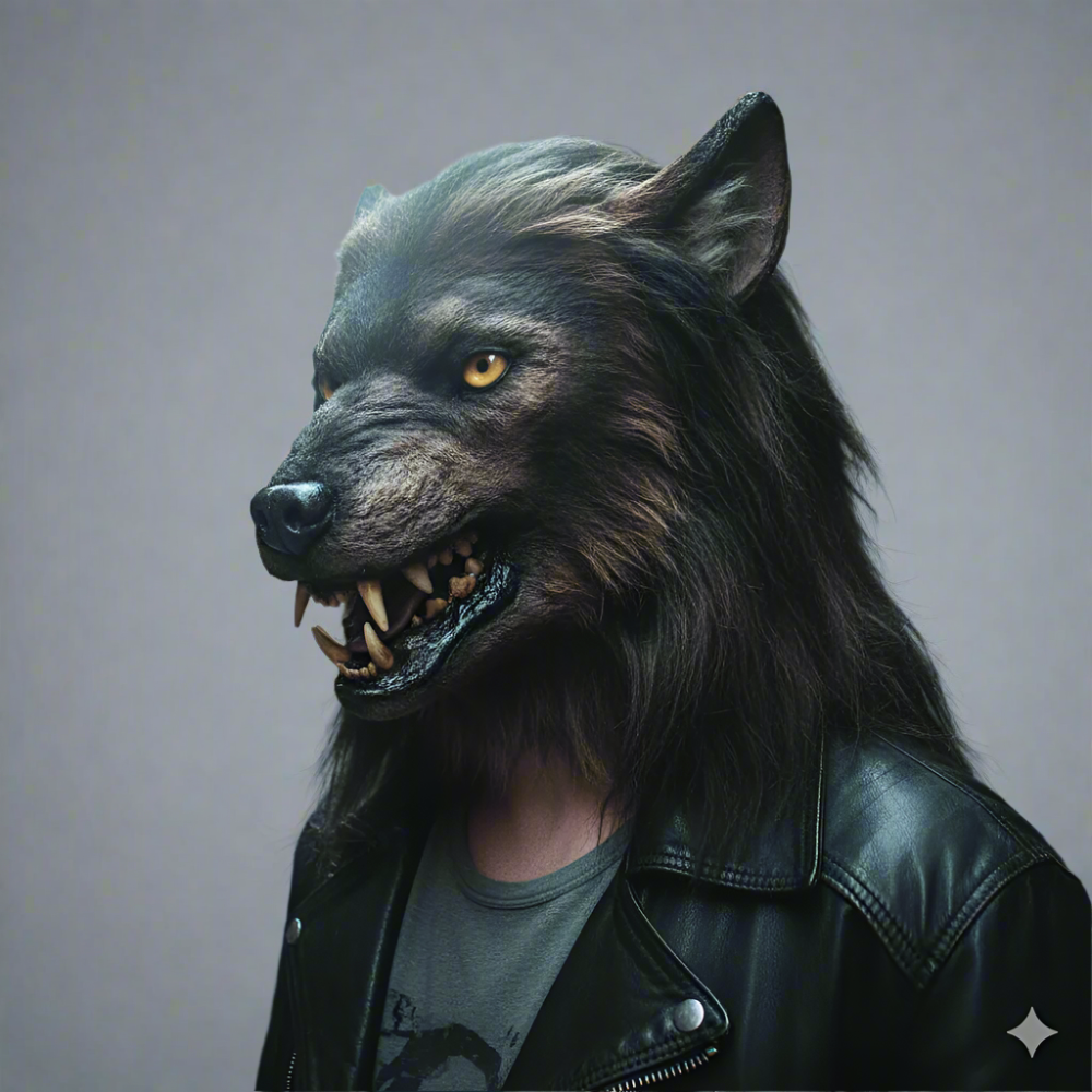 Severus | Realistische Werwolf Latexmaske für Halloween