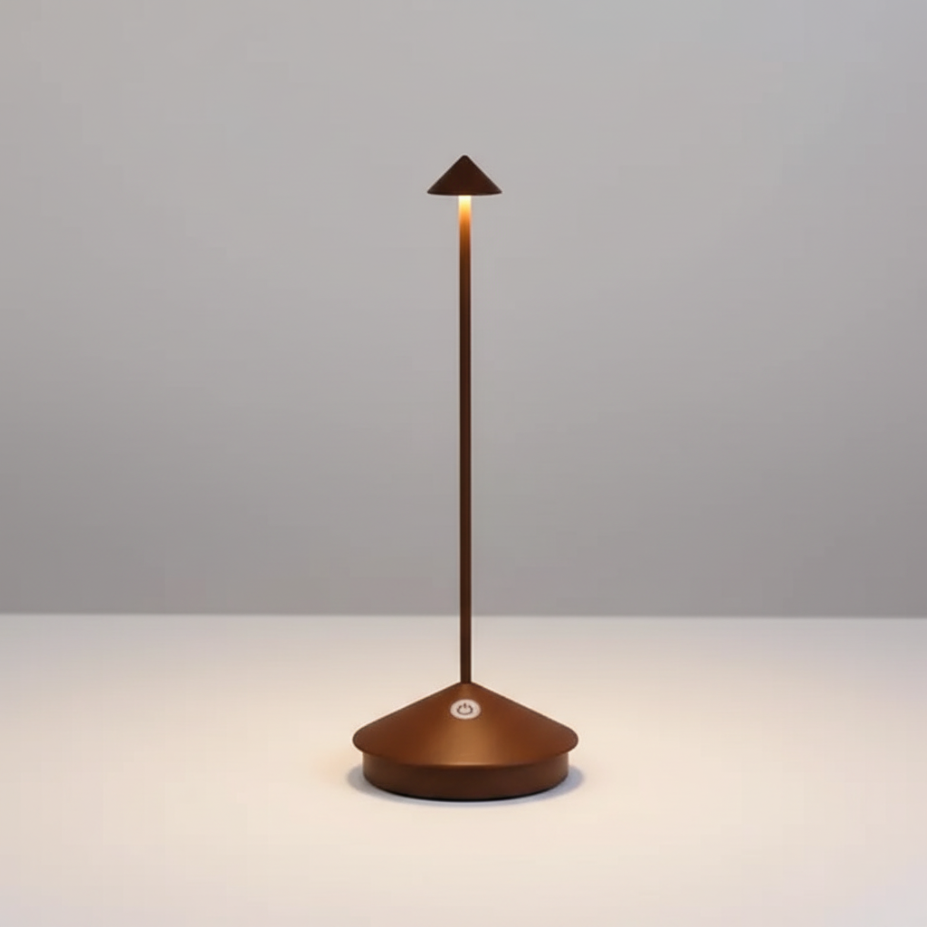Zeldor | Lampada da tavolo LED senza fili con controllo touch e batteria ricaricabile