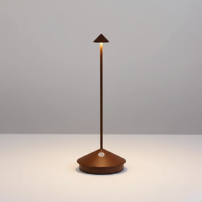 Zeldor | Lampada da tavolo LED senza fili con controllo touch e batteria ricaricabile