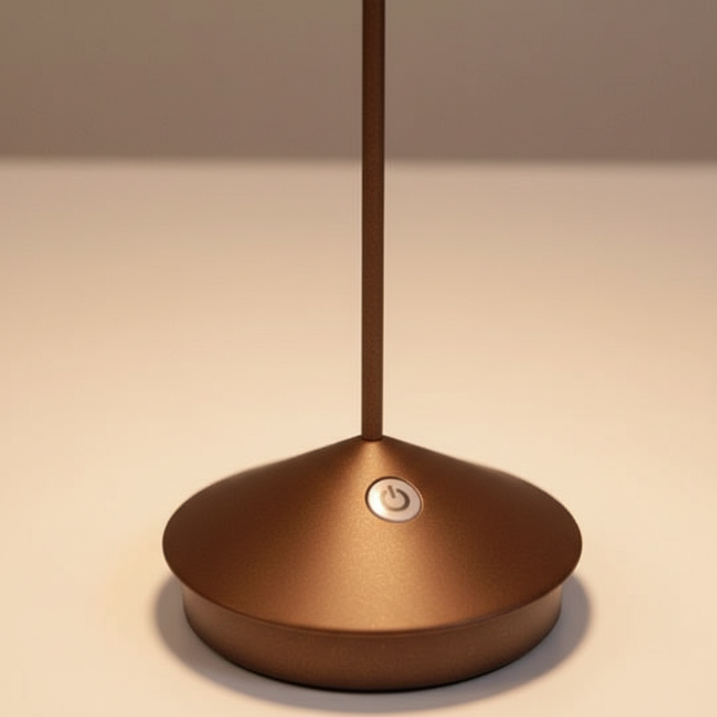 Zeldor | Lampada da tavolo LED senza fili con controllo touch e batteria ricaricabile