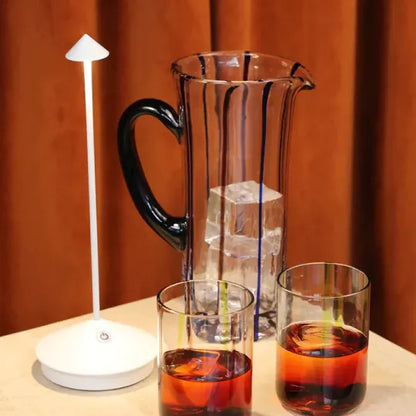 Zeldor | Lampada da tavolo LED senza fili con controllo touch e batteria ricaricabile