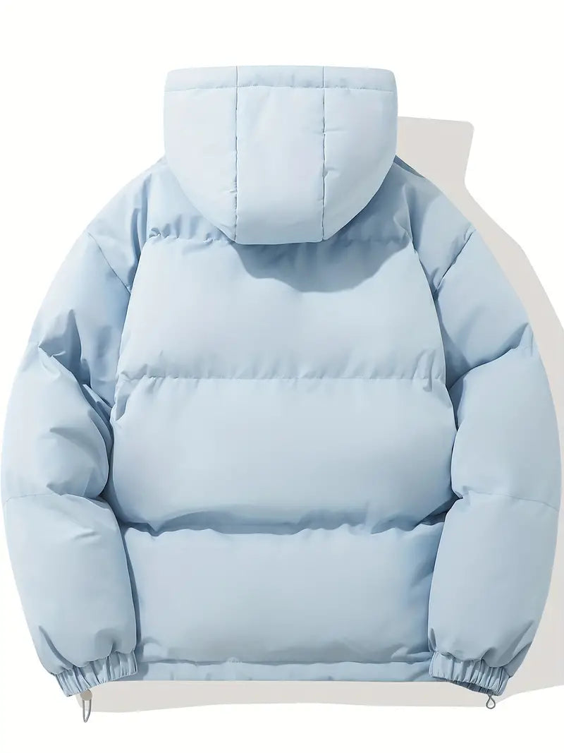 Julia | Winterliche Pufferjacke mit Kapuze und Steppdesign