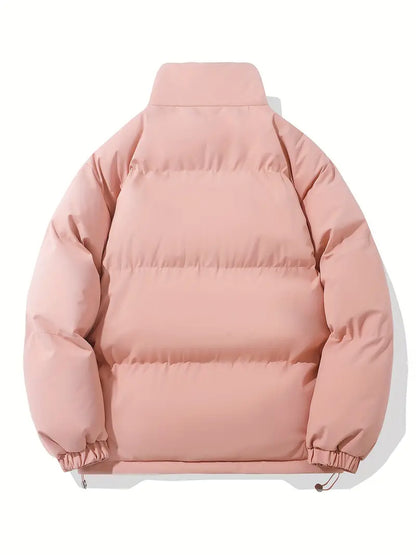 Julia | Winterliche Pufferjacke mit Kapuze und Steppdesign