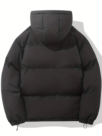 Julia | Winterliche Pufferjacke mit Kapuze und Steppdesign