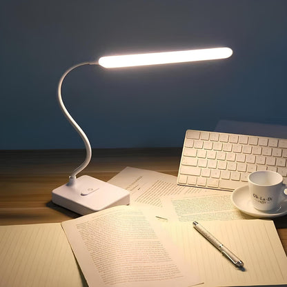 Werdan | Flexible LED-Schreibtischlampe mit biegbarem Leuchtenarm