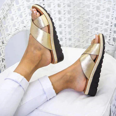 Yvonne | Women's Summer Shoes | Crossed Straps