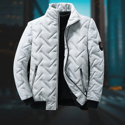 Kaspar | Herren Steppjacke mit Stehkragen