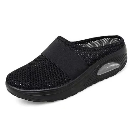 Winola | Women's orthopedic mesh slippers with elastic strap