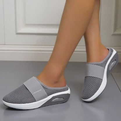 Winola | Women's orthopedic mesh slippers with elastic strap